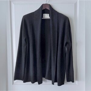 Subtle Luxury Elegant Black Cardigan